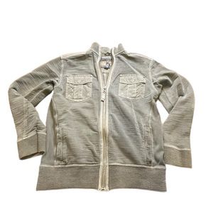 Epic‎ Threads 100% cotton lightweight jacket with a zipper size large Men’s